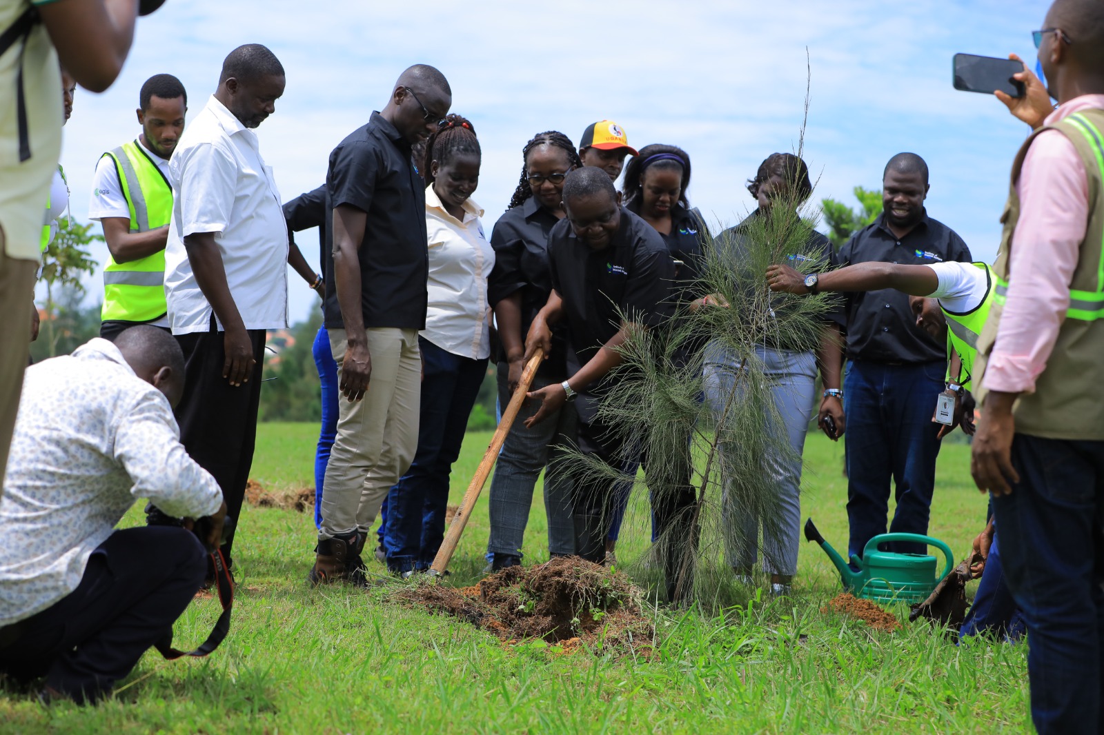 IIA Uganda members at a community event